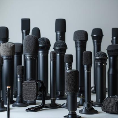 Various microphones for different uses
